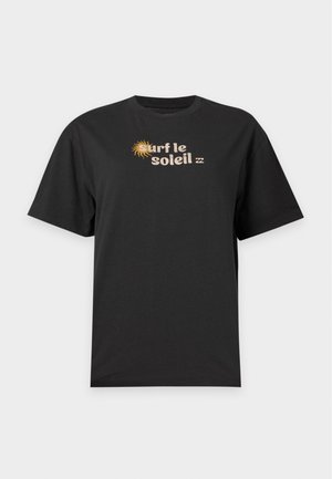 Billabong, LE SOLEIL TOMBOY - T-Shirt print - off black