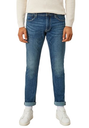 GARMENT WASH - Slim fit jeans - blue