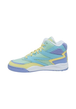 Sneakers hoog - lemon verbena pastel green easter egg petit four