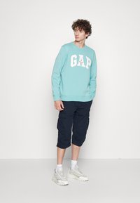 GAP ORIGINAL ARCH CREW - Camisola - blue agate