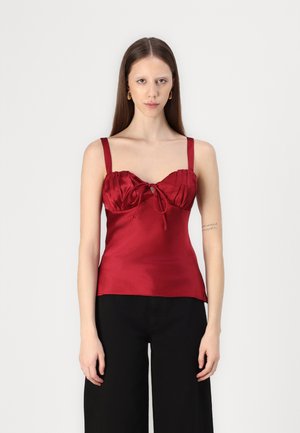 SINGLET - Top - biking red