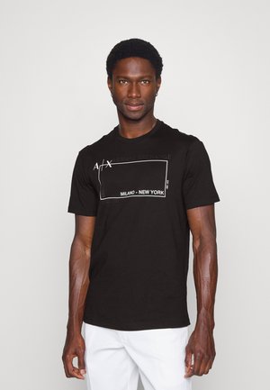 Print T-shirt - black