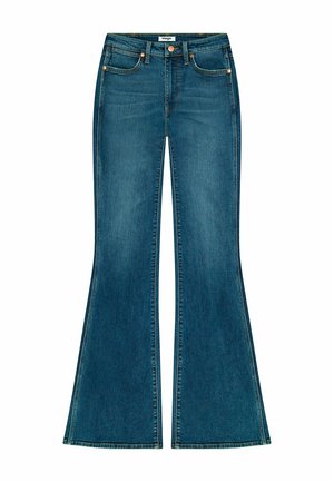 Wrangler MONTANA - Flared jeans - yosemite