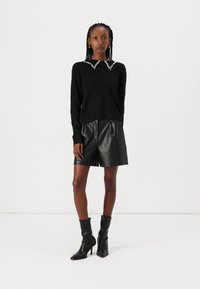 VILA VIPEARL O NECK  - Džemperis - black