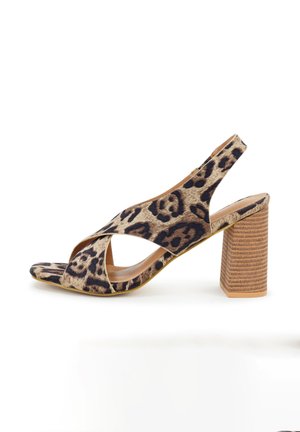 CALA - High heeled sandals - lynx brown