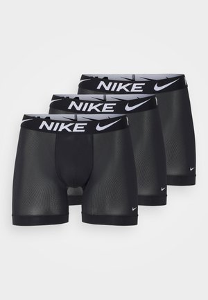 BOXER BRIEF 3 PACK - Panties - black