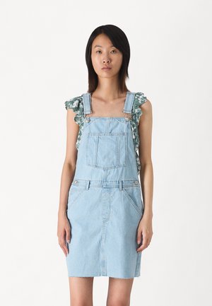 ONLJOY LIFE SPENCER DRESS - Robe en jean - light blue denim