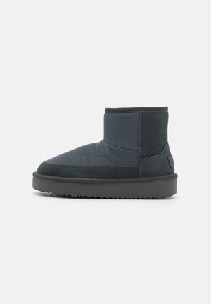Stivaletti con plateau - anthracite