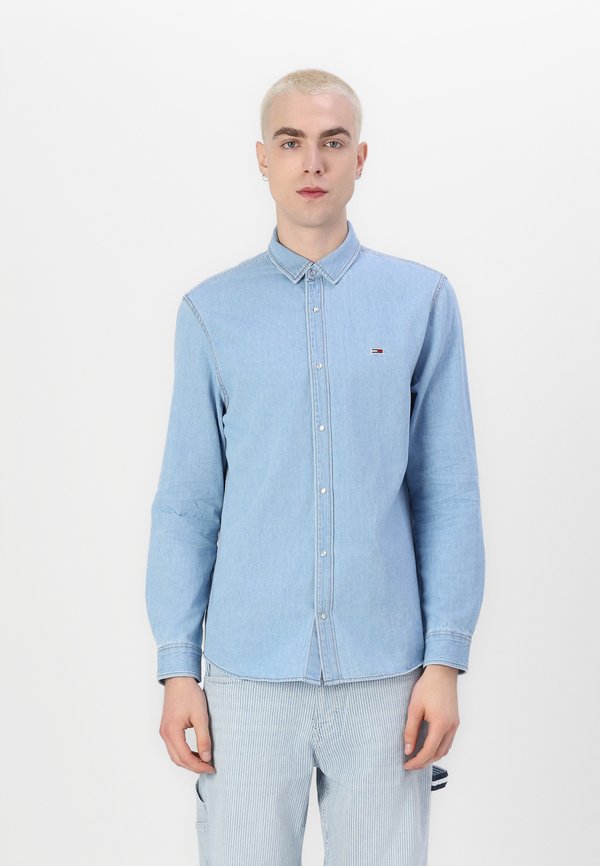 REGULAR FIT SHIRT - Shirt - denim light