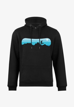Cotton Prime SNOWBOARDER - Kapuzenpullover - schwarz