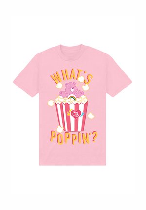 CARE BEARS CHEER BEAR WHATS POPPIN - T-shirts print - pink