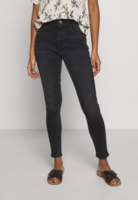 Topshop Vaqueros pitillo - black denim