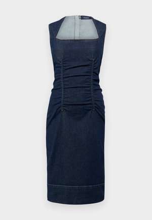 AMPEX - Denim dress - blu notte