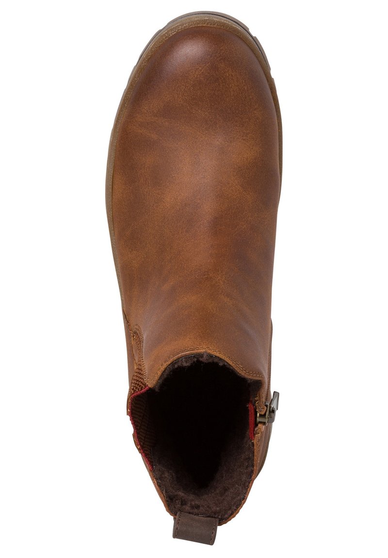 Marco Tozzi CHELSEA BOOT - Ankle boots - cognac ant.com