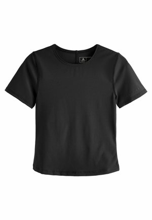 SHORT SLEEVE FITTED ACTIVE  - Camiseta básica - black