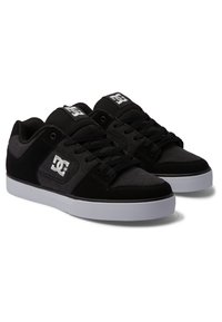 DC Shoes PURE - Trainers - kwt black white battleship