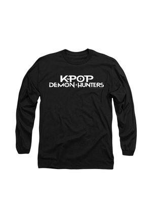 K-POP DEMON HUNTERS - LOGO - Langarmshirt - black