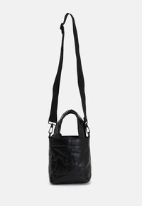 Marimekko CROSSBODY TOTE - Käsilaukku - black