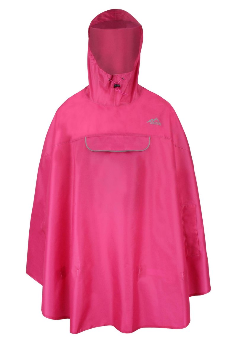 Stijlvolle regenponcho, regenjas voor dames rood, roze, kleurrijk, grappig, regencape voor fiets, waterdichte poncho, wandelen