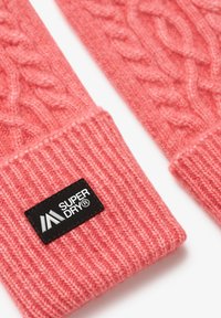 Superdry & Co CABLE LUXE HANDWARMER - Fäustling - cord pink