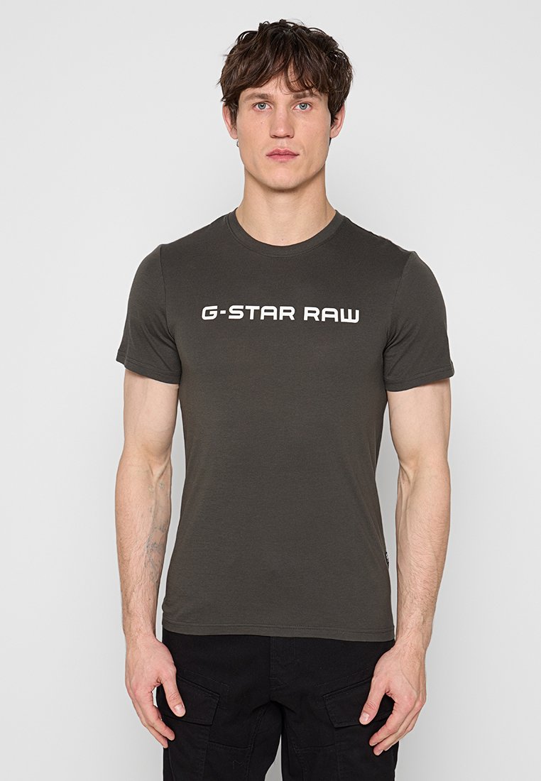 G-Star T-shirt print grijs