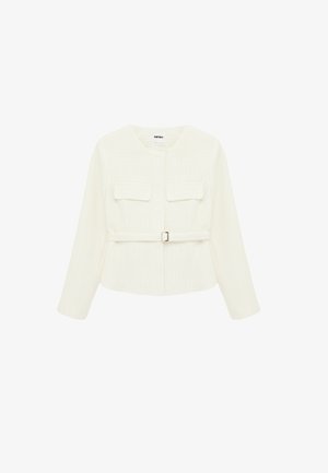 Koton, PEPLUM TWEED JACKET . - Chaqueta fina - beige