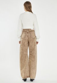 Glamorous BAGGY - Vaqueros boyfriend - tan wash