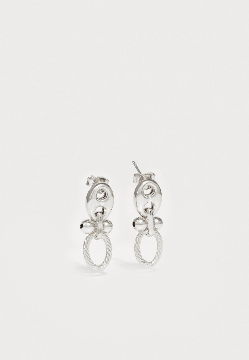 Loren Stewart - CHAIN STUD - Kaulakoru - silver-coloured, Suurenna
