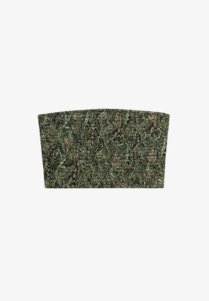 Superdry & Co TROPEZ - Débardeur - green leaf paisley