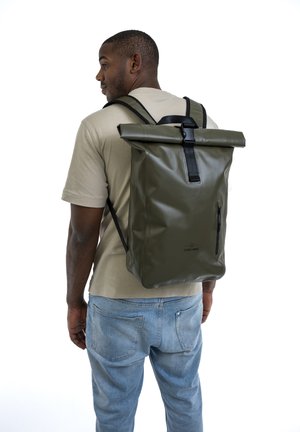 CONOR WASSERDICHT - Backpack - dunkelgrün