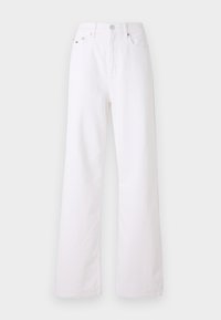 CLAIRE  - Wide leg - white denim
