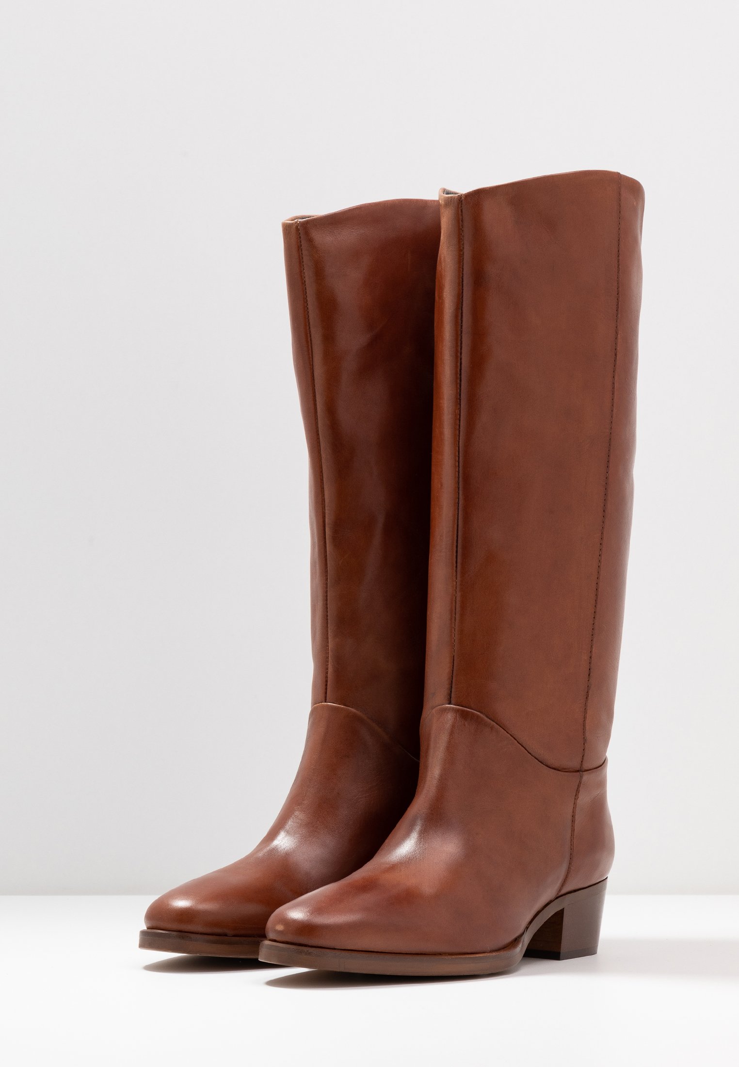 bottes jonak cognac