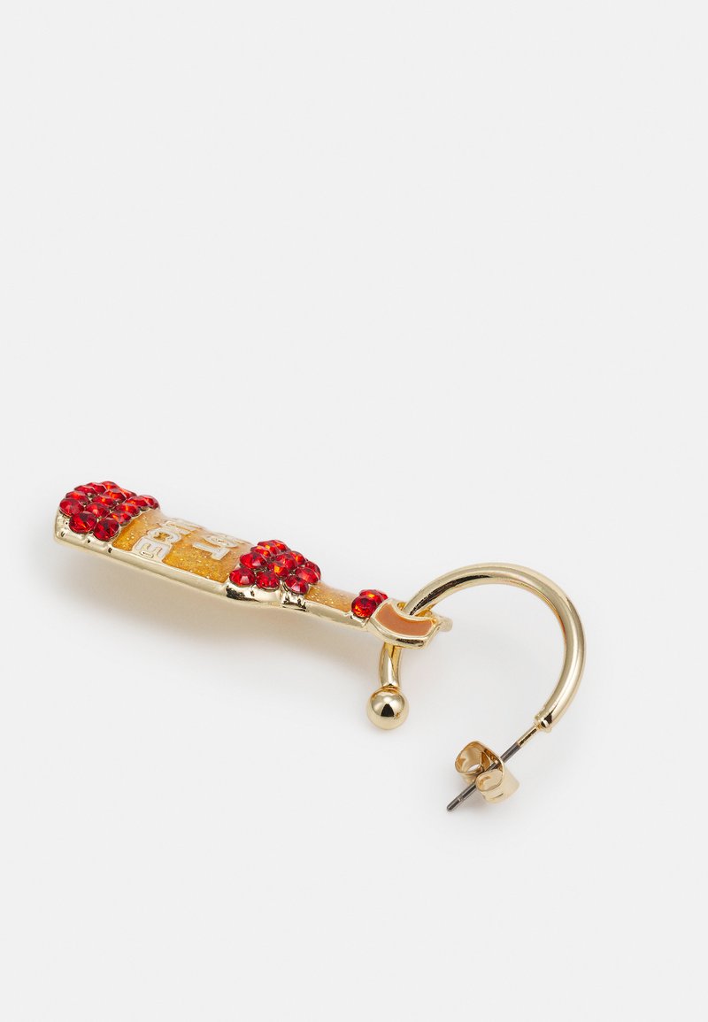 Damen Halsketten | Fire & Glory HOTTY EARRINGS Ohrringe gold-coloured/red/goldfarben - LW13627 Damen Halsketten | Fire & Glory HOTTY EARRINGS Ohrringe gold-coloured/red/goldfarben - LW13627