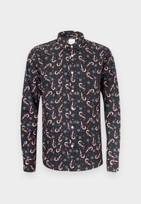 ONSALF XMAS SLIM SHIRT - Krekls - black