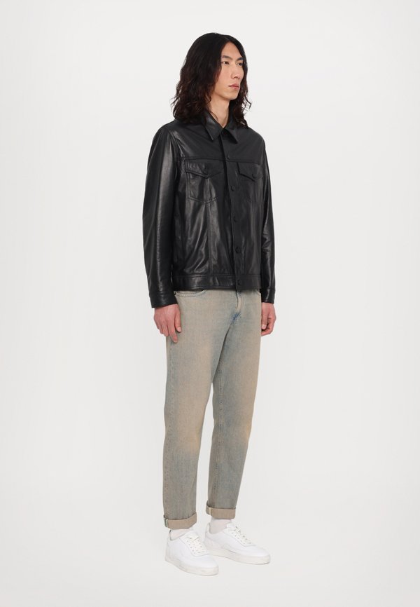 TRUCKER - Leather jacket4