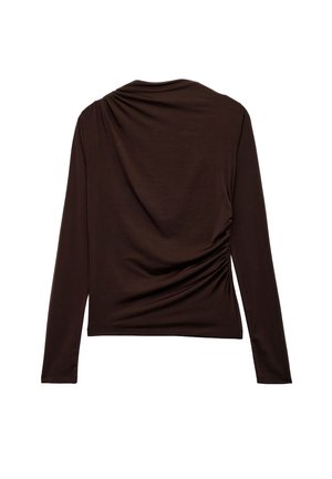 Langarmshirt - brown