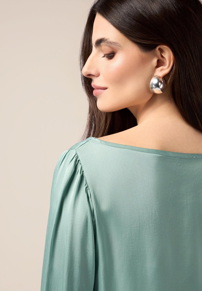 Oltre Blusa verde acqua/verde claro