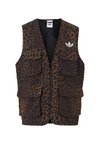 GRAPHIC UNISEX - Waistcoat - bronze strata