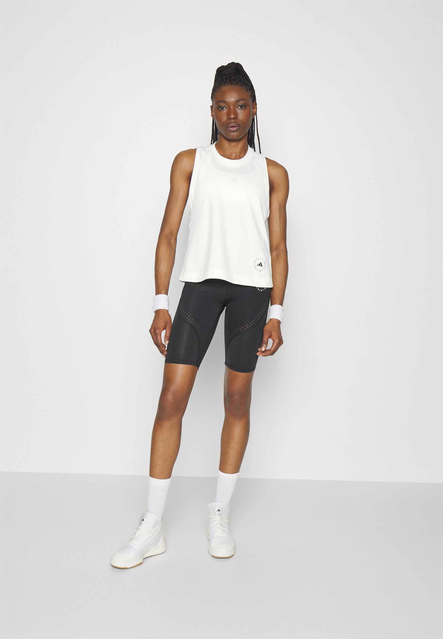 adidas by Stella McCartney LOGO TK - Top - white - Zalando