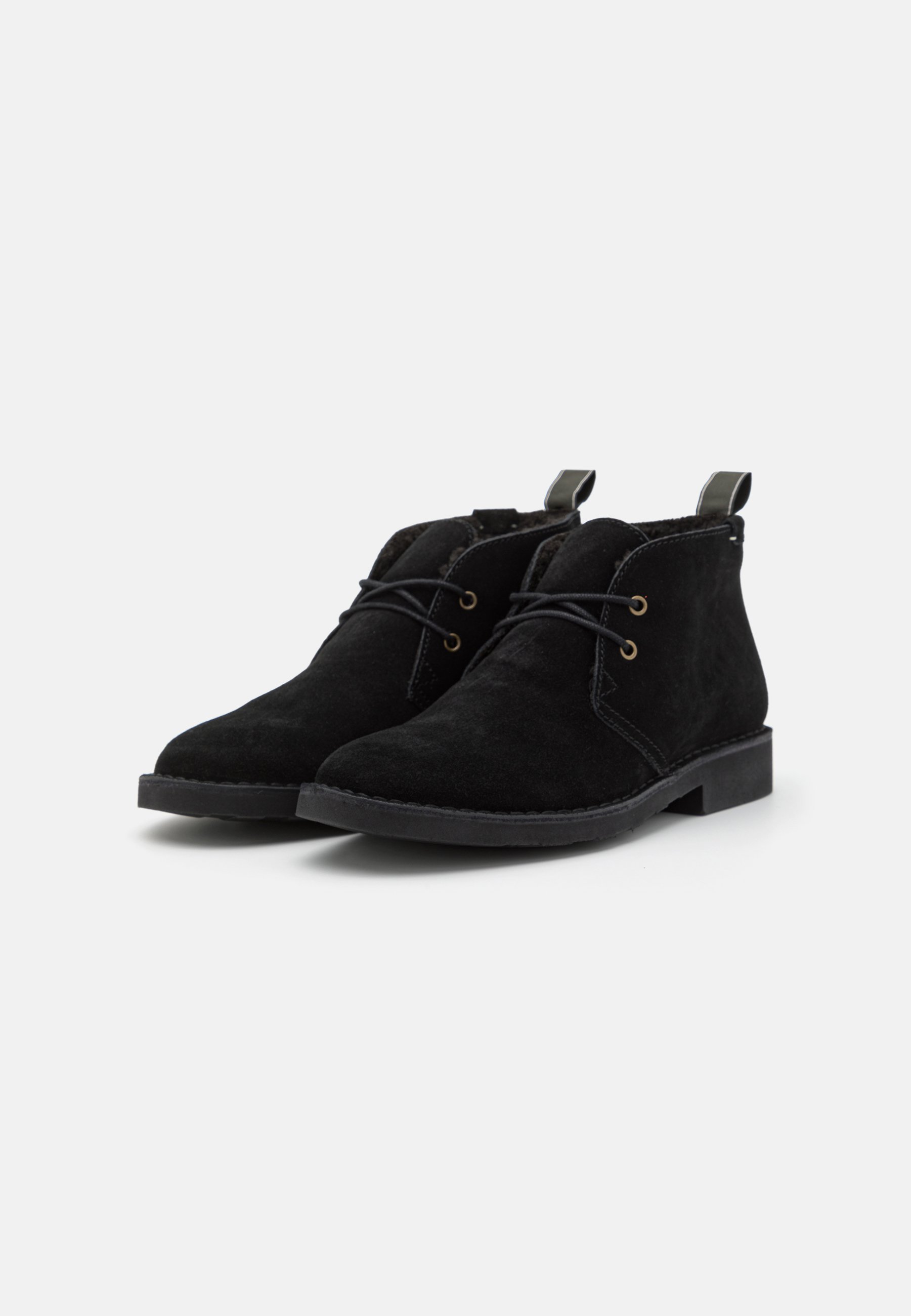 Polo Ralph Lauren TALAN CHUKKA MID CUT - Sportieve veterschoenen -  black/zwart - Zalando.nl