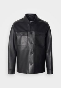 MALID - Veste en cuir - black
