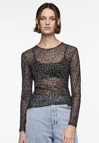 Pieces - MIT PCNINNI - Bluse - black Thumbnail-Bild 1