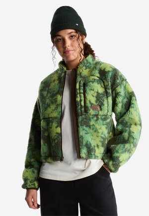 The North Face, W EXTREME PILE 2 FZ JACKET -PRINT. - Fleece jacket - woodland green yosemite