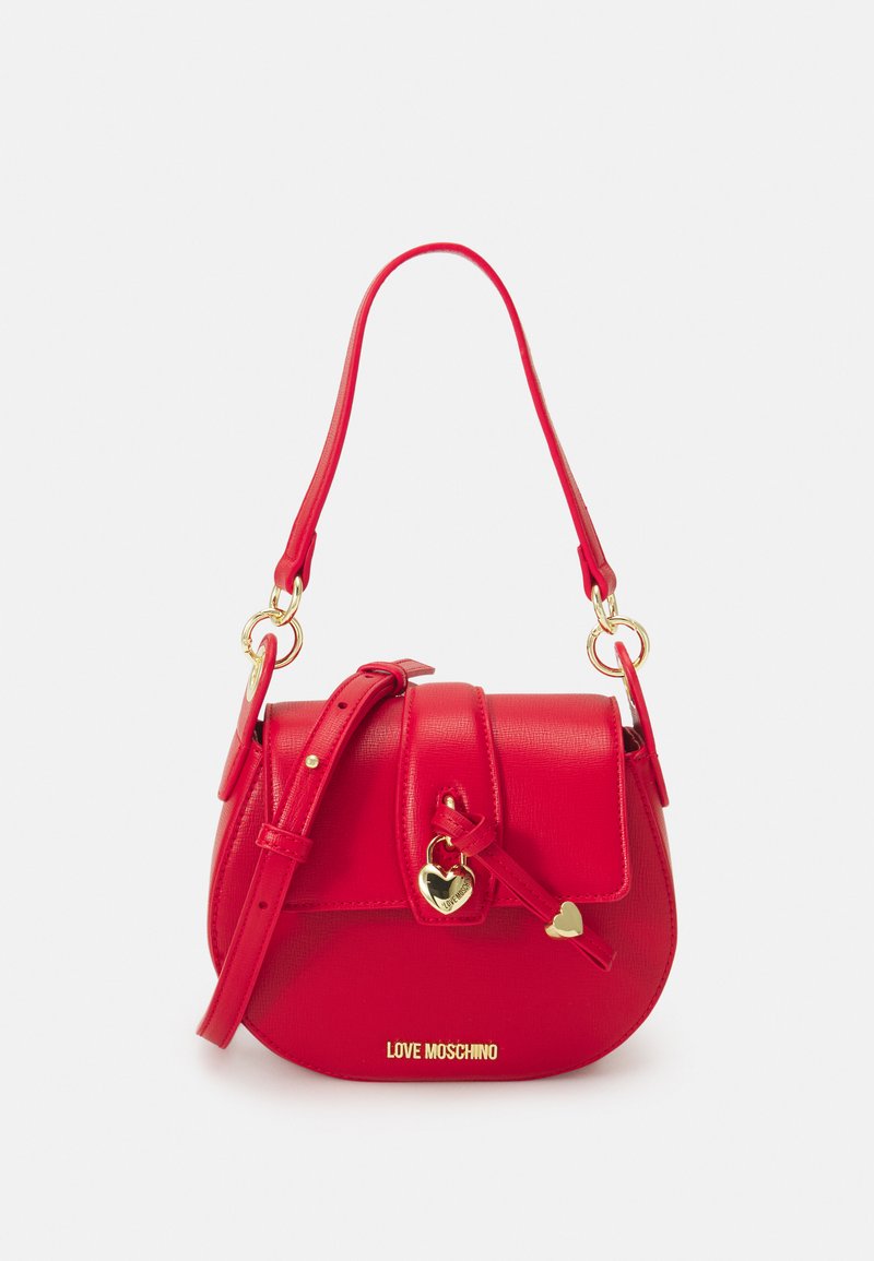 Love Moschino HEART LOGO Handbag rosso/red Zalando.de