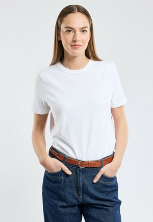 Armor lux T-shirt basic - blanc