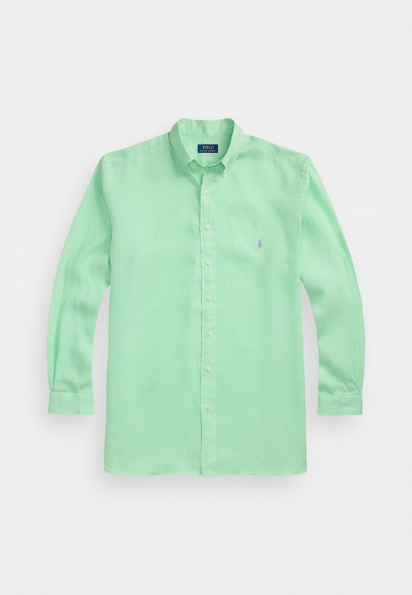 LINEN SHIRT - Shirt - aqua verde3
