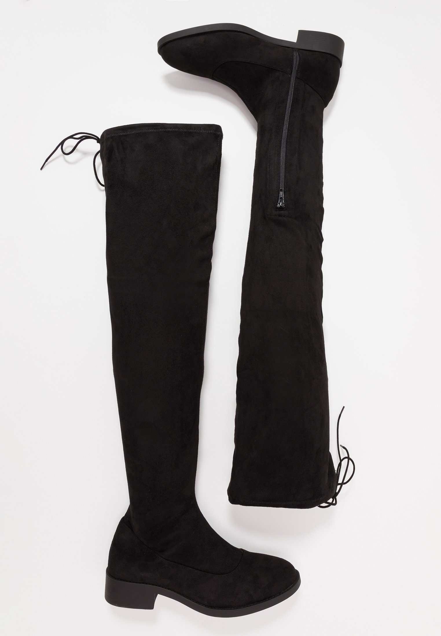 OLIVIA Overknee laarzen black OLIVIA Overknee laarzen black