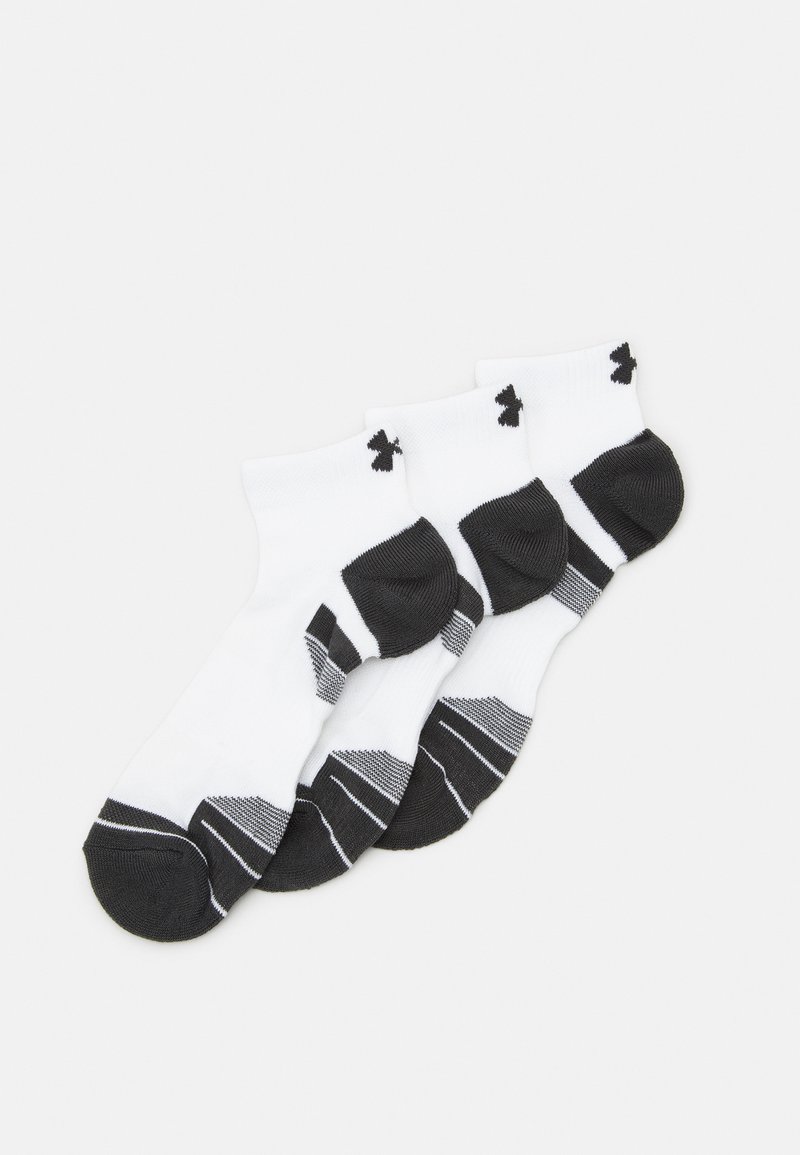 Under Armour PERFORMANCE TECH LOW 3 PACK UNISEX - Sports socks - white/jet gray