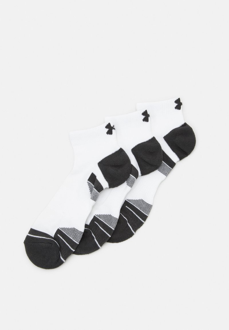 Under Armour - PERFORMANCE TECH LOW 3 PACK UNISEX - Sports socks - white/jet gray, Enlarge