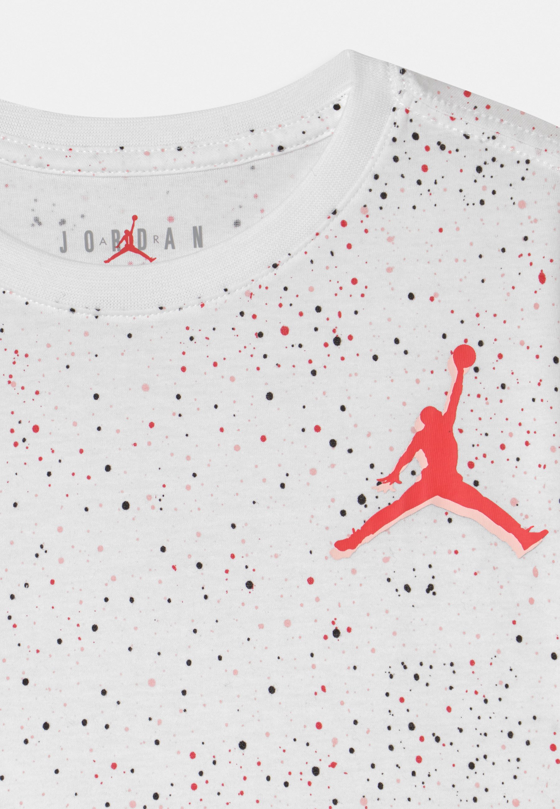Jordan Color Mix Speckle Print Tshirt, Size: 12-13y, White